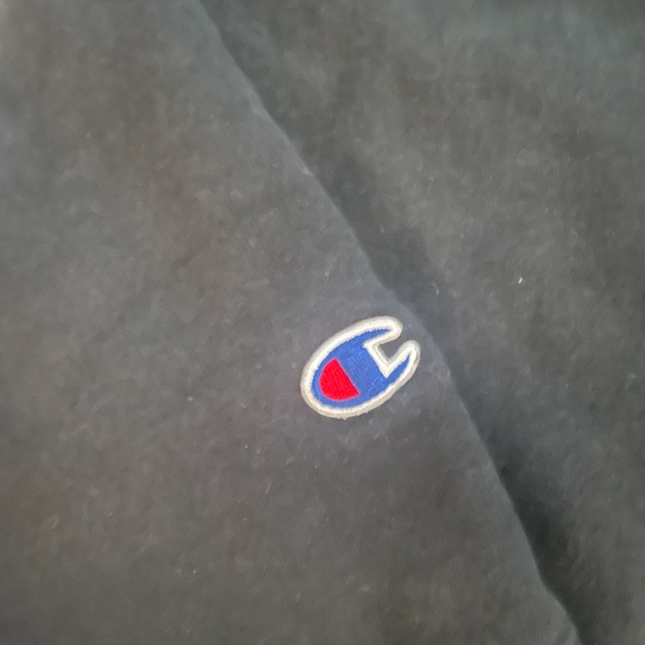 CHAMPION REVERSE WEAVE HOODIE SZ. LARGE BLACK - Picture 5 of 5